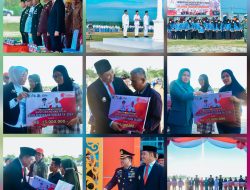 Peringati Hari Pahlawan, Pj. Bupati Heri Serahkan Bantuan Bedah Rumah